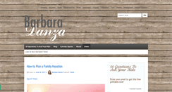 Desktop Screenshot of barbaradanza.com
