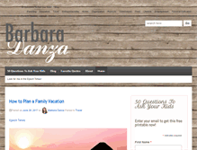 Tablet Screenshot of barbaradanza.com